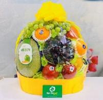 Giỏ hoa quả nhập khẩu VIP
