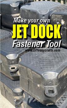 Do you own a JetDock floating dock system and need a tool for connecting the nut and bolt fasteners? Buying the official tool from JetDock can be expensive, but we've got a budget-friendly solution! In this video, we'll show you how to make your own tool using simple materials and basic tools.