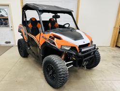2016 Polaris General 1000 Deluxe EPS Winch Lightbar Stereo LOW HOURS!!