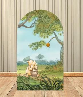 POOH BEAR BACKDROP CHIARA ARCH COVERS FOR RENT