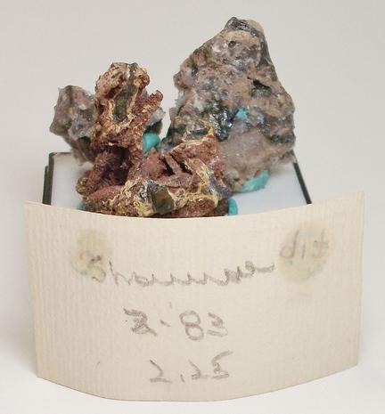 Stibnite & Stibiconite crystals Pereta Mine, Tuscany, Italy