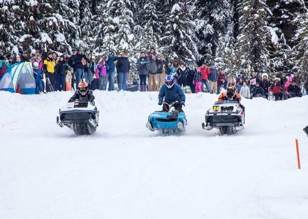 Vintage Snowmobile Racing Pictures 9