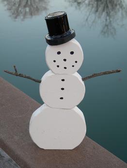 How to make Christmas Snowman decorations. www.DIYeasycrafts.com