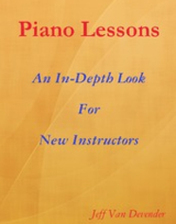 Piano Lessons, Book, Handbook, Jeff Van Devender