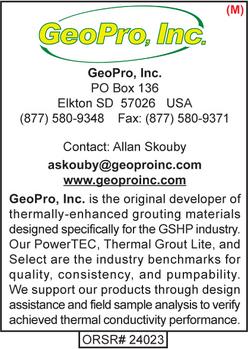 Grout, GeoPro