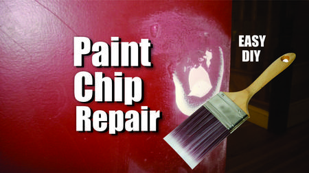 How to easily repair paint chips or damage to your walls.