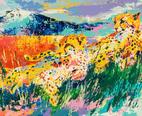 LeRoy Neiman Kilimanjaro Cheetahs