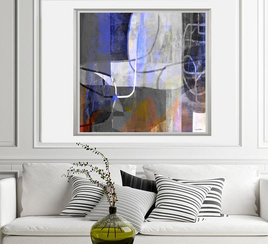 multi-color abstract art - Dubois Art