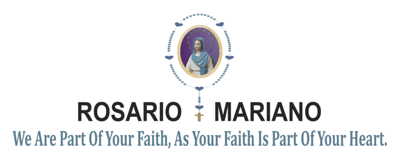 ROSARIO MARIANO LOGO AND MOTTO WWW.ROSARIOMARIANO.COM