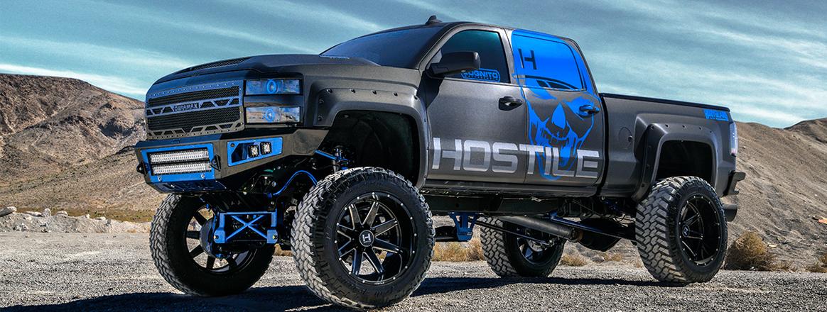 Hostile Truck Wheels Canton Akron Massillon Ohio F150_Superduty wheels Ohio_8 lug wheels ohio_dodge ram wheels ohio_GMC wheels Ohio_Randolph Ohio Lifted Trucks