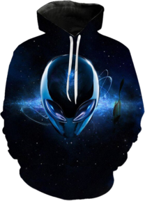 Alien UFO 3D Hoodies