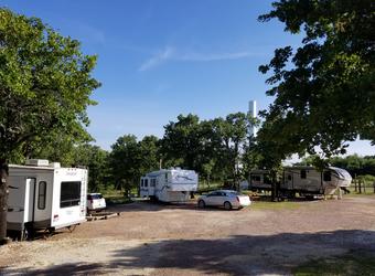 New Large RV Site near Lake Texoma