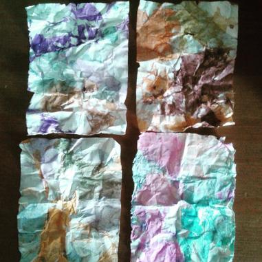 Crumpled Paper Art for Kids Inspired by Ish - Buggy and Buddy