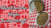 Steakhouse Style Seasoning blend recipe, Noreen's Kitchen