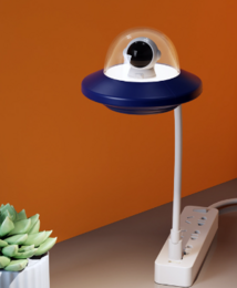 Spaceship Alien Astronaut Multi-Use Lamp USB Plug-in Eye Protection Feeding Baby UFO Led Night Light Children Lamp Bedroom Decor Lamp