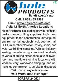 Drilling Supplies, Hole Products