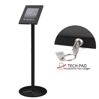 PAD17 but metal Apple iPad pro Stand, Secured Keylocked Tablet Stand buy in dubai
