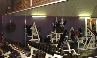 A gym with our mirrors in Cherry Hill, NJ