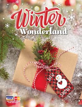 Winter Wonderland Christmas Fundraiser Brochure