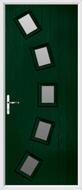 5 Square Arch Composite Door obscure