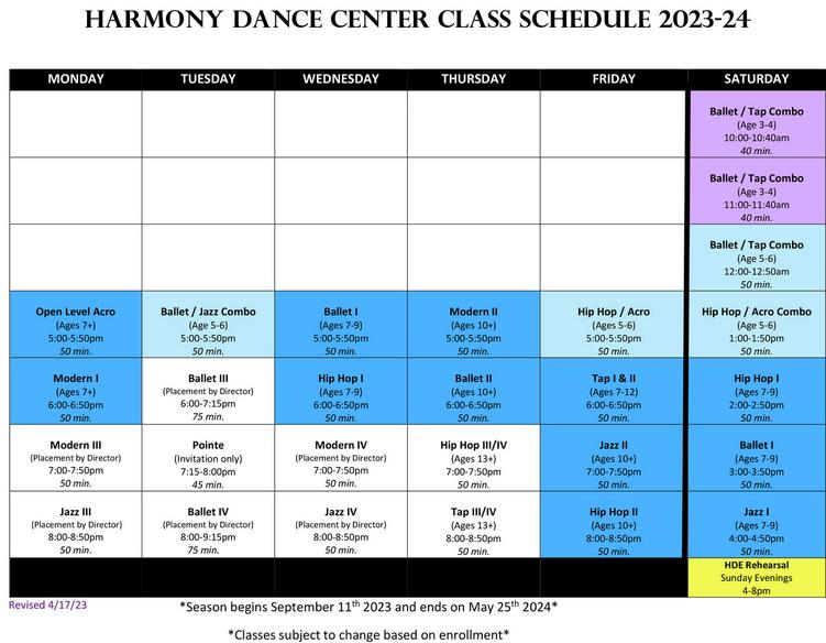 CLASSES & POLICIES