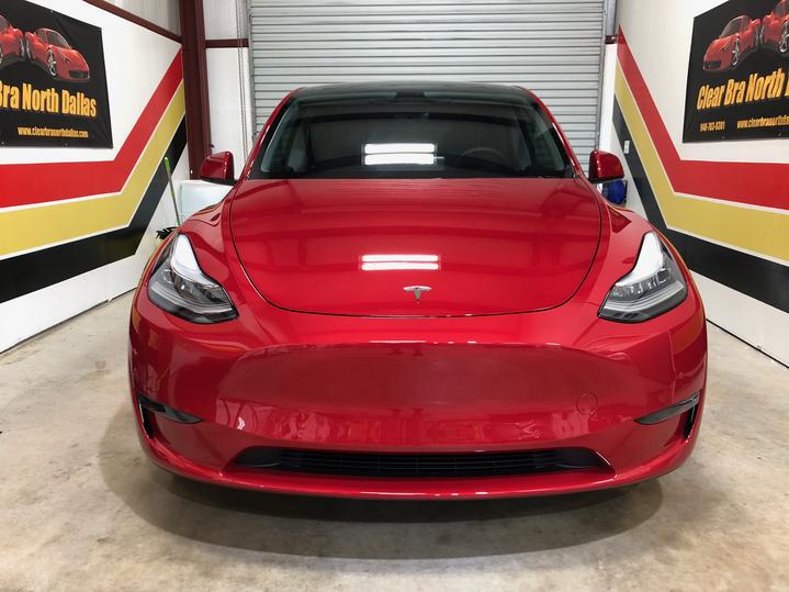 Tesla Model Y Paint Protection Dallas Texas | Clear Bra Dallas Texas
