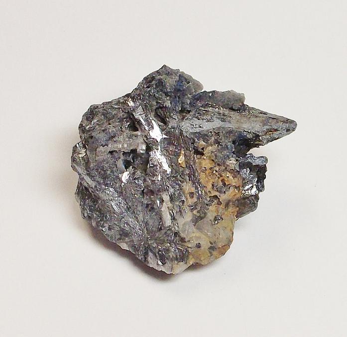 Stibnite crystals White Caps Mine, Manhattan District, Nye Co., Nevada