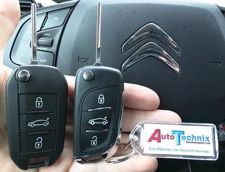 Citroen replacement remote keys