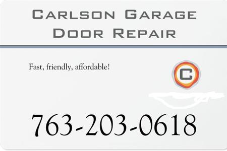 Carlson Garage Door Repair 763-203-0618