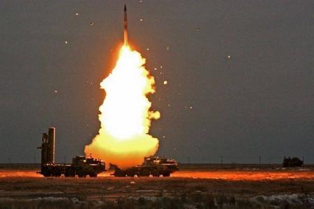 S400 Missile System on drill - Bahadir Gezer