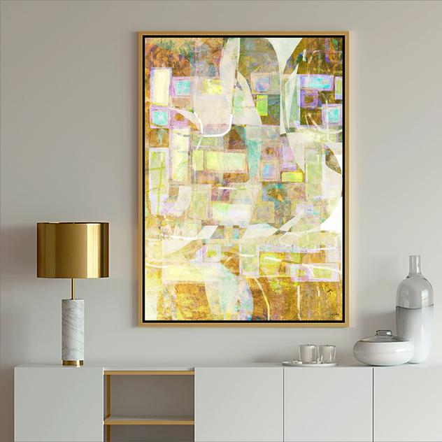 Gold Abstract Art, #Gold art, #abstract art, #Dubois Art