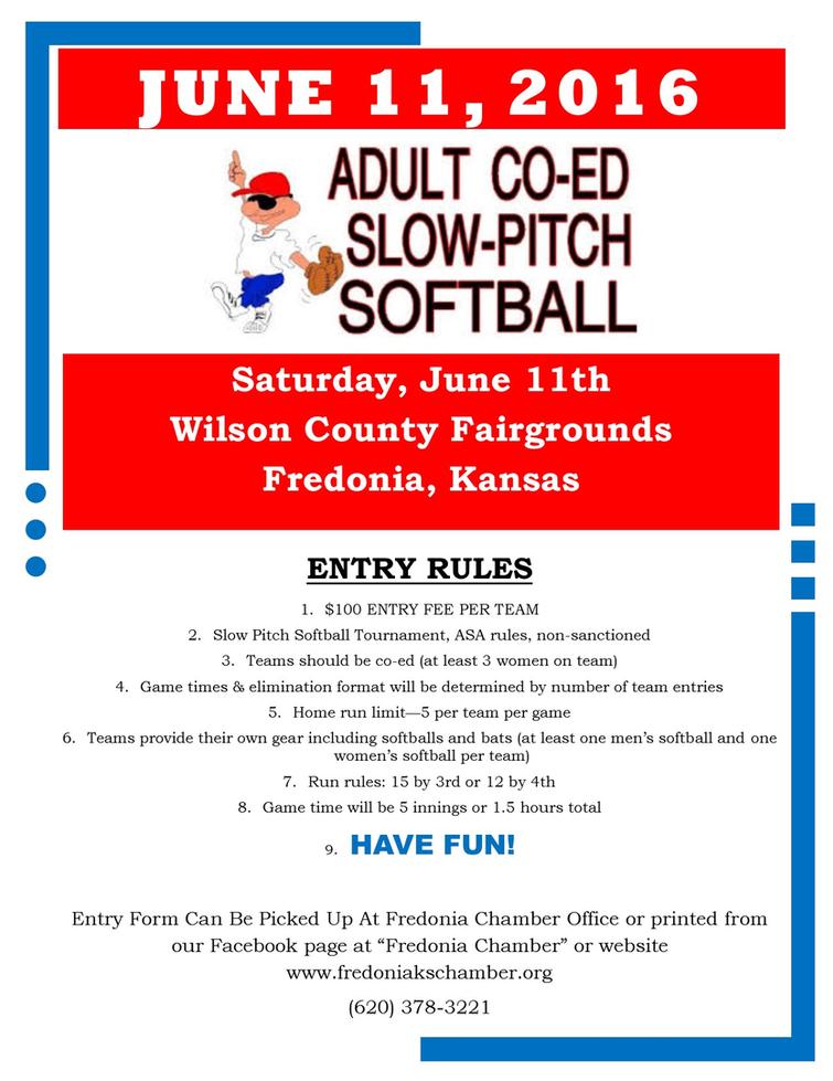 Coed Softball Tournament Rules