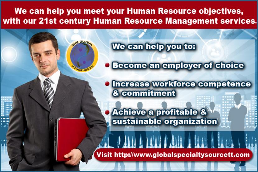 HR services of GHG GLOBAL POWERHOUSE