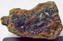 VIVIANITE with SIDERITE - Raccoon Creek, Mullica Hill, Harrison Township, Gloucester County, New Jersey, USA - ex Rutgers Geology Museum