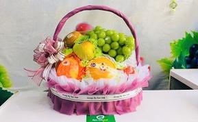 giỏ hoa quả nhập khẩu