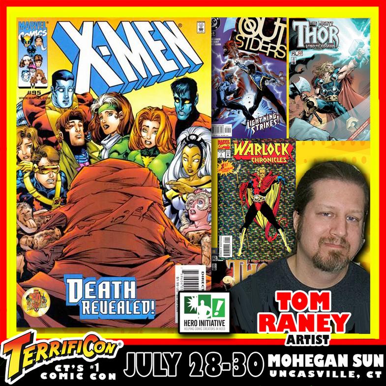 tom raney terrificon Connecticut's #1 comic con