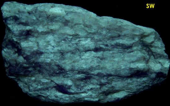 fluorescent TALC - Balmat, Balmat-Edwards Zinc District, St. Lawrence County, New York, USA