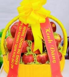 Giỏ hoa quả nhập khẩu đẹp Ngọc Châu fruits