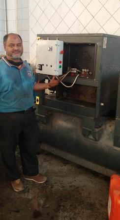 lapadana screw compressor service