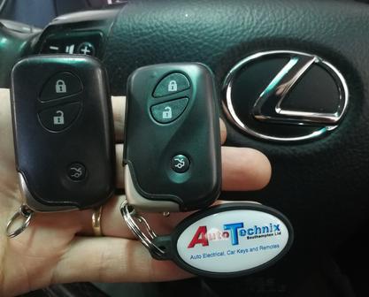 Lexus RX400 remote key-less entry fobs
