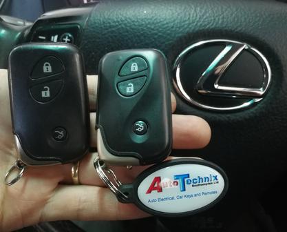 Lexus remote key-less entry fobs