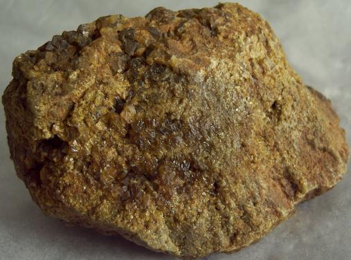 TOPAZOLITE ANDRADITE - Stanley Butte, Stanley District, Santa Teresa Mts, San Carlos Indian Reservation, Graham County, Arizona, USA