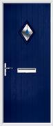 Cottage Diamond Composite Door bevel glass