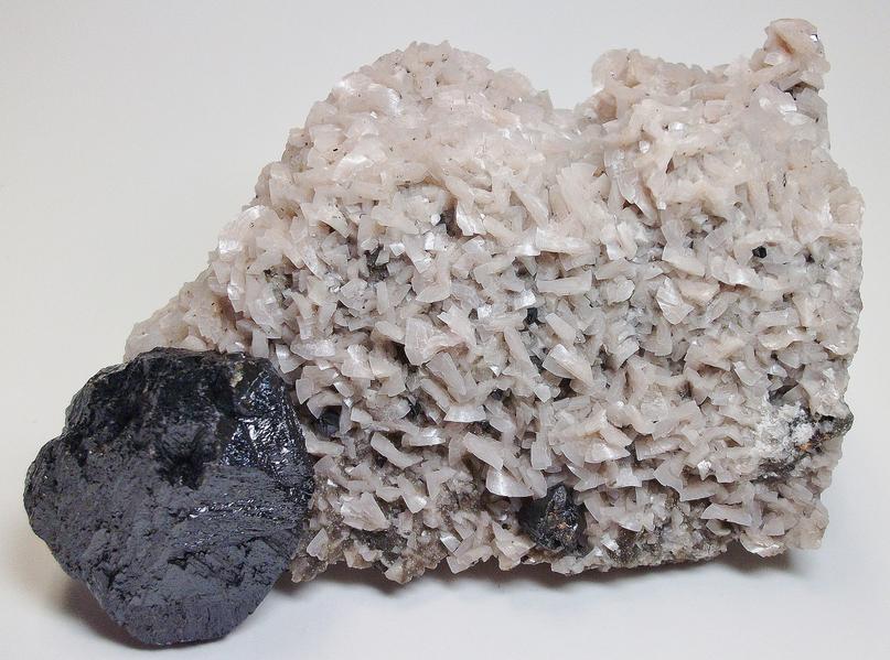 Sphalerite & Dolomite crystals Tri-State District, Cherokee Co., Kansas