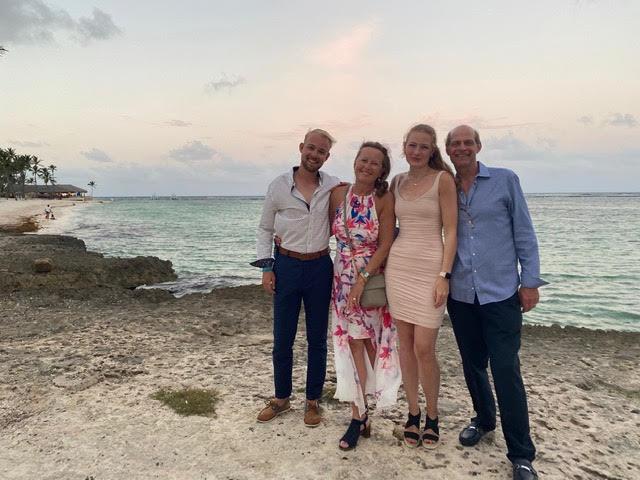 Heine Family at the beach