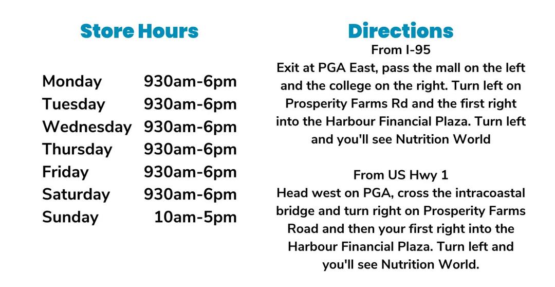 Hours Directions