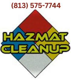 Hazmat Cleanup, LLC logo representing our blood cleaning services in Tampa, FL.