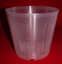 best clear plastic orchid pot 5 inch slots cone holes drainage ventilation large flexible