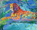 LeRoy Neiman Kenya Leopard