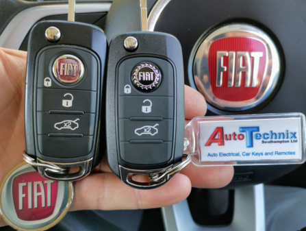 Fiat Tipo replacement remote flip key